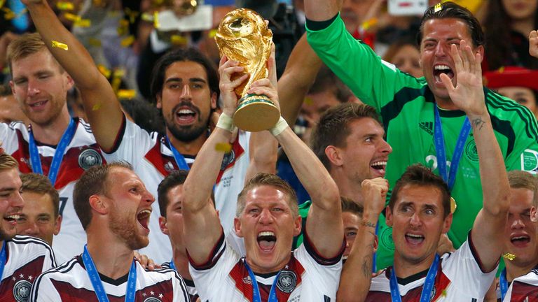 Germany lift World Cup