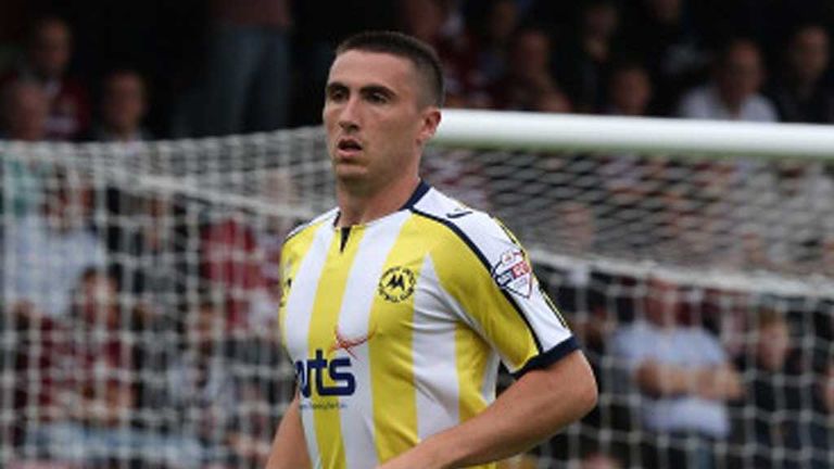 Callum Ball: The former Derby County player had a loan spell with Torquay United. 