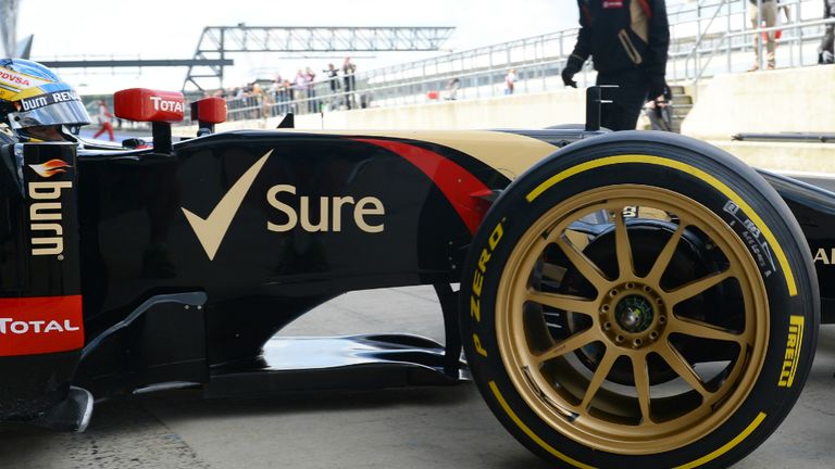 Charles Pic tries Pirelli's 18-inch tyres