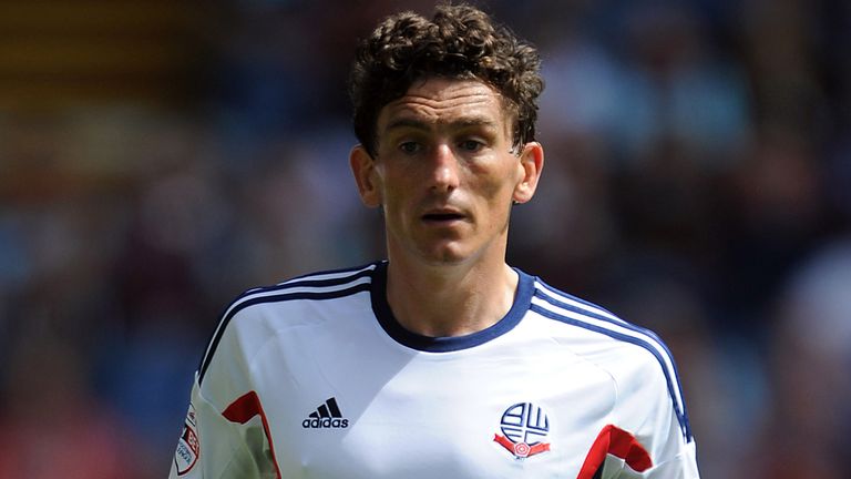 BURNLEY, ENGLAND - AUGUST 03: Keith Andrews of Bolton Wanderers in action during the Sky Bet Championship match between Burnley and Bolton Wanderers at Tur