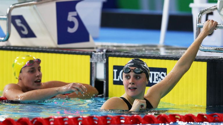 Siobhan-Marie O'Connor: Set a new British record to win the 200IM gold medal