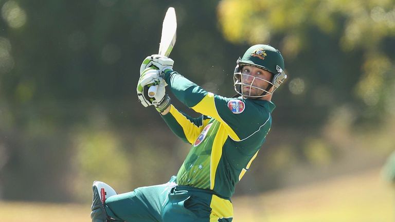 DARWIN, AUSTRALIA - JULY 20:  Phillip Hughes of Australia A bats during the Quadrangular One Day Series match between Australia A and India A on July 20, 2