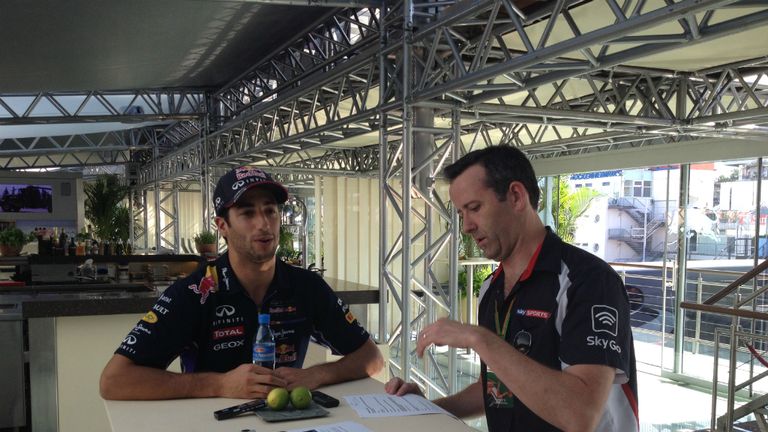 Daniel Ricciardo German GP Q&A