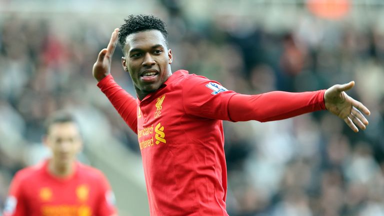 Daniel Sturridge celebrates