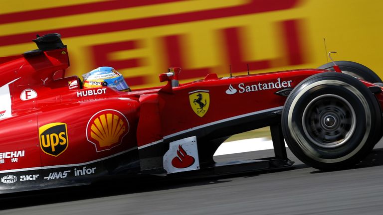 Fernando Alonso finished sixth in the British GP