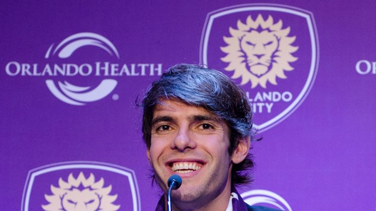 Kaka signs for Orlando City Soccer, The Abbey, Orlando, Florida - 1st July 2014 (pic: Nigel Worrall)