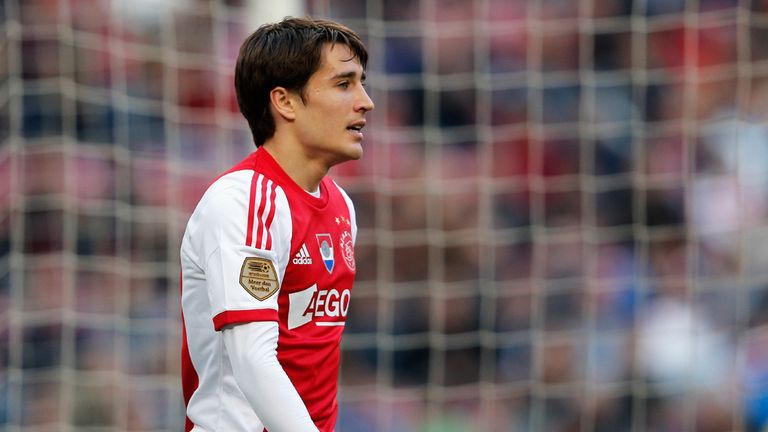 AMSTERDAM, NETHERLANDS - MAY 03:  Bojan Krkic of Ajax in action during the Eredivisie match between Ajax Amsterdam and NEC Nijmegen at Amsterdam Arena
