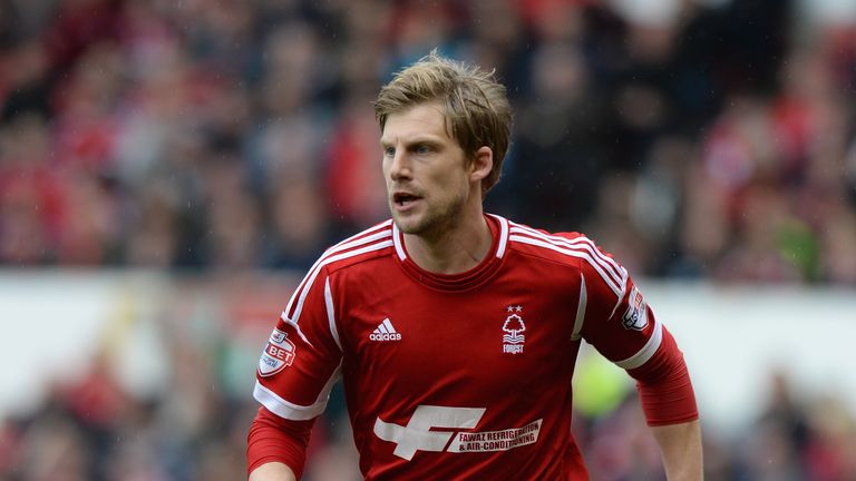 Dan Harding of Nottingham Forest during the Sky Bet Championship match between Nottingham Forest and Millwall 