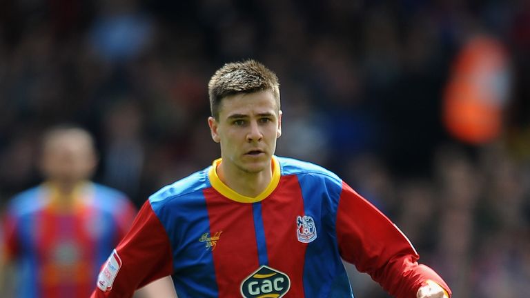 LONDON, ENGLAND - MAY 04:  Owen Garvan of Crystal Palace during the npower Championship match between Crystal Palace and Peterborough United at Selhurst Pa