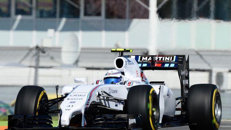 Susie Wolff made another outing for Williams