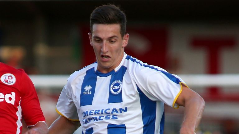 Lewis Dunk of Brighton and Hove Albionn
