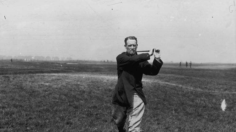 British golfer Harold Horsfall Hilton (1869 - 1942)