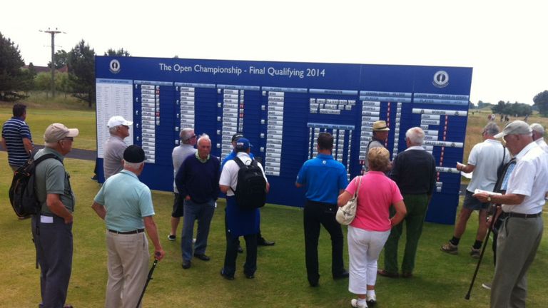 Hillside GC Open qualifying