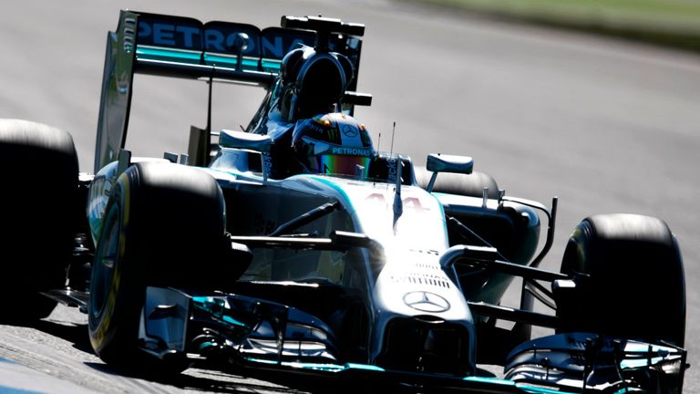 Lewis Hamilton: Four straight weekends at the top of the P2 timesheet