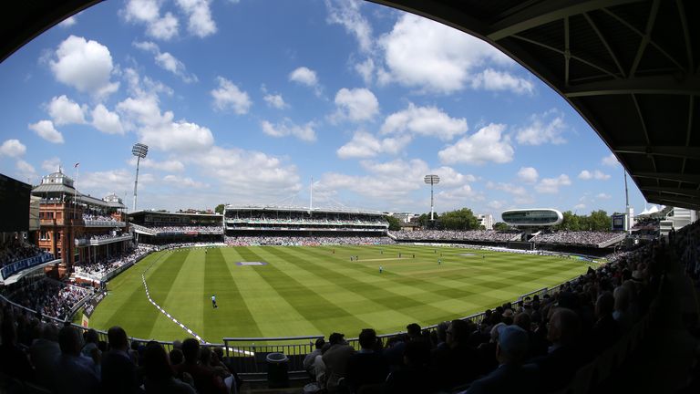 General view of Lord's during the 4th Royal London One Day International match between England and Sri Lanka