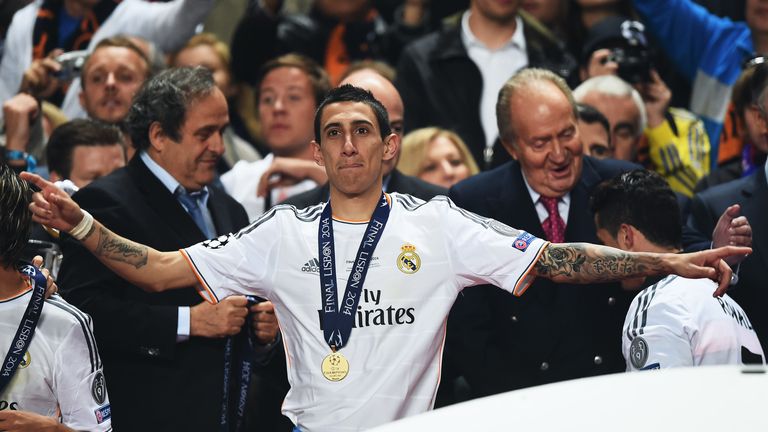 ANGEL DI MARIA: Lost amongst the myriad of new Galacticos at Real Madrid, Di Maria is quite clearly still world class, & Utd are reported to be interested.