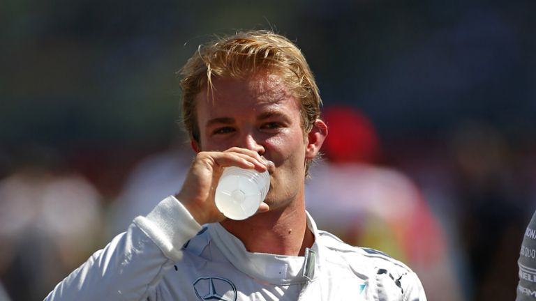 Heat of battle: Nico Rosberg