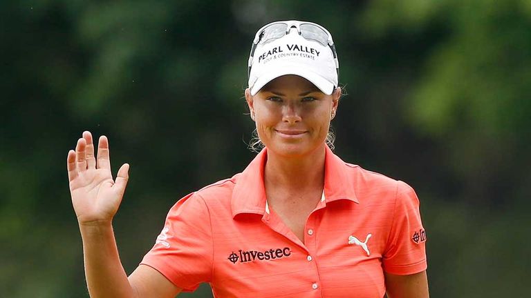 Lee-Anne Pace during third round of Marathon Classic