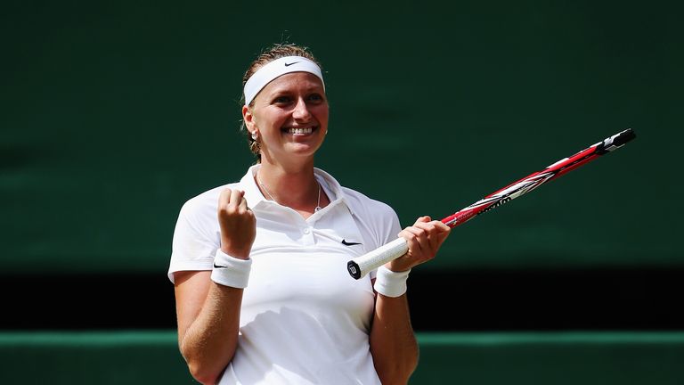 Petra Kvitova. Wimbledon. July 3 2014.