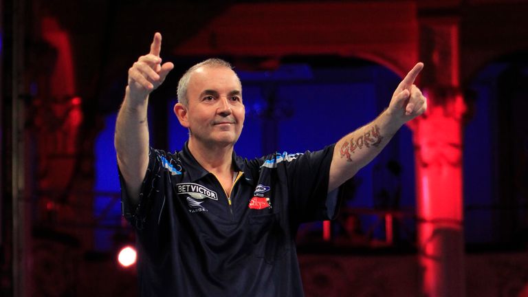 Phil Taylor hits nine-darter at the World Matchplay in Blackpool