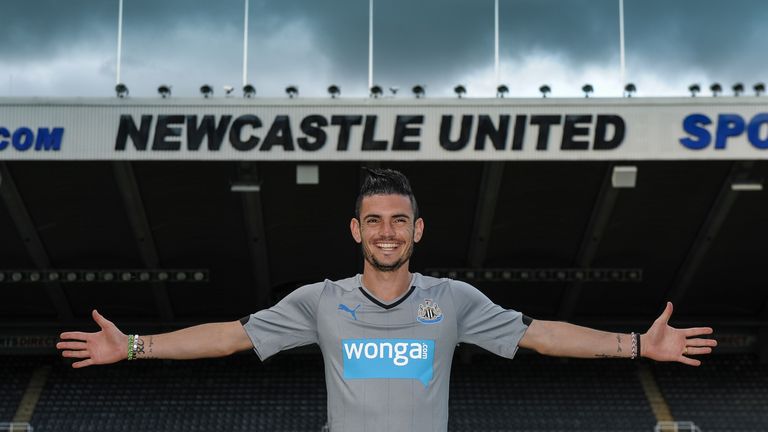 Remy Cabella unveiled, Newcastle United, St James' Park, transfer