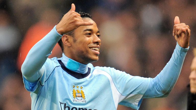 1 Sept. 2008: a busy day for MAN CITY fans. Bought by current owners, the next move was to sign £33m ROBINHO from REAL MADRID. Things just didn't work out.