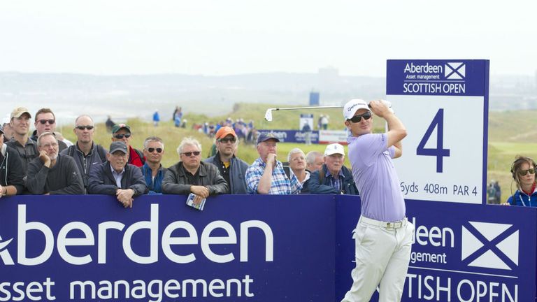 Justin Rose: Has a share of the lead heading into final round at Royal Aberdeen