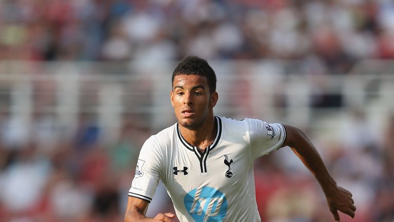 SWINDON, ENGLAND - JULY 16:  Kevin Stewart of Tottenham Hotspur in action during the pre season friendly between Tottenham Hotspur and Swindon Town at  the