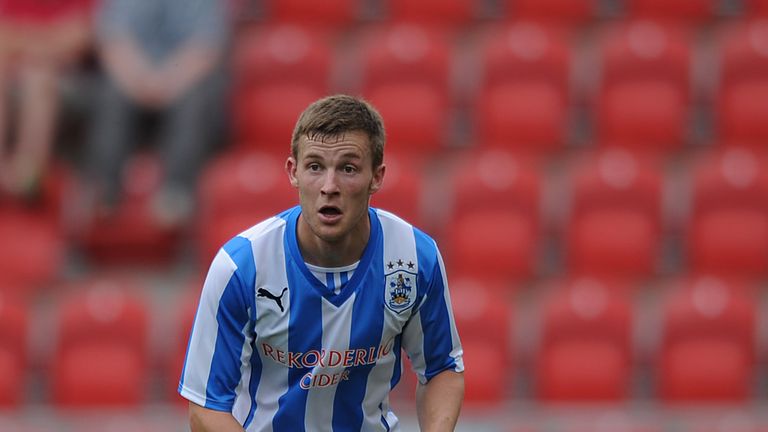 Paul Dixon of Huddersfield Town in action during the pre season friendly match between Rotherham United and Huddersfield Town