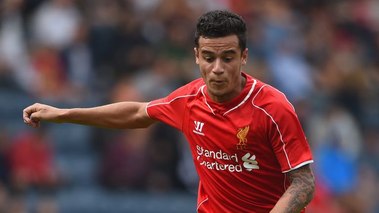 Philippe Coutinho of Liverpool