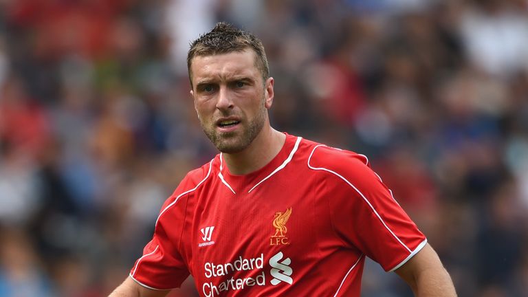 PRESTON, LANCASHIRE - JULY 19:  Rickie Lambert of Liverpool looks on during the pre season friendly match between Preston North End and Liverpool at Deepda