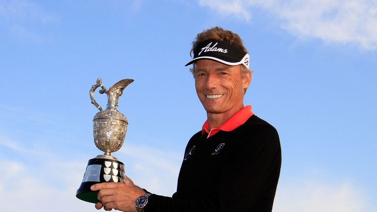 Bernhard Langer: Completed an incredible 13-stroke victory at Royal Porthcawl