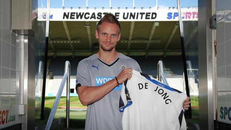Siem de Jong, Newcastle United - transfer