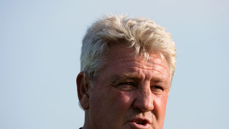 NORTH FERRIBY, ENGLAND - JULY 21: Steve Bruce manager of  Hull City  during a pre-season friendly match between North Ferriby United and Hull City at the e
