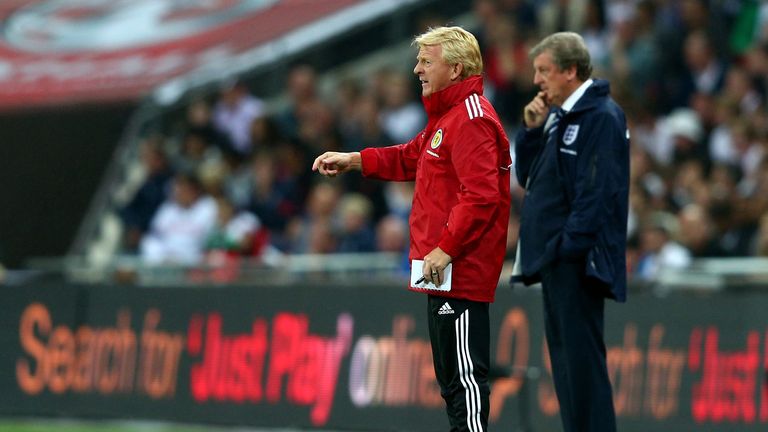 Scotland manager Gordon Strachan to renew rivalries with England boss Roy Hodgson