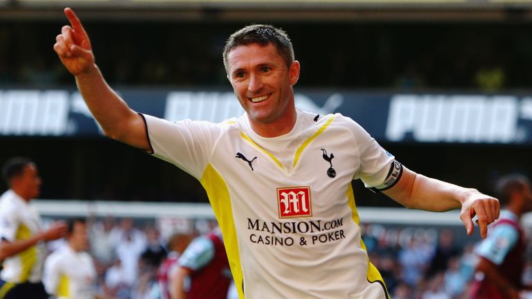 With well over 200 appearances in his first spell, ROBBIE KEANE could only last six months away from SPURS in 2008, having disappointed at Liverpool.
