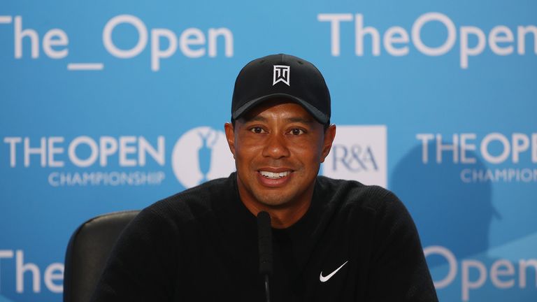 Tiger Woods: Feeling good ahead of The Open