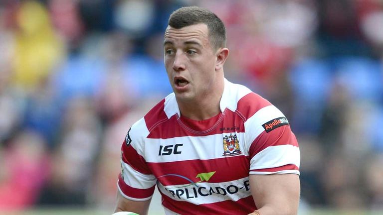 Chris Tuson during his Wigan days