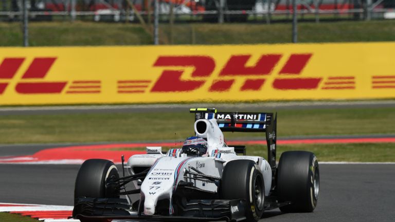 High-speed: Bottas sliced his way through the field from 14th