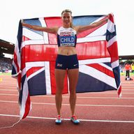 Eilidh Child: Went one better than at the Commonwealth Games in Glasgow