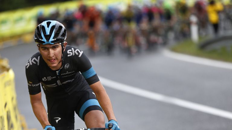 Sir Dave Brailsford believes Henao will develop into a 'fantastic' stage-race rider
