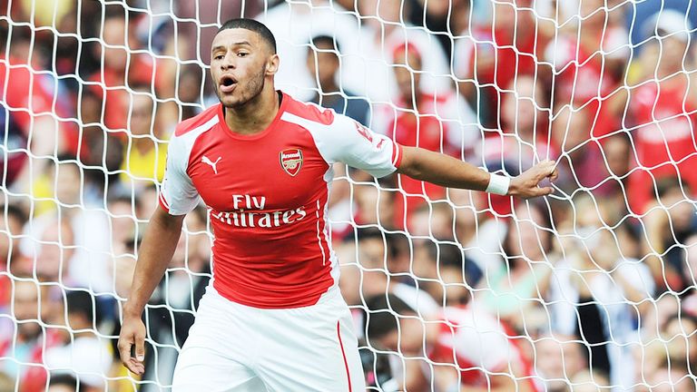 Alex Oxlade-Chamberlain: Arsenal winger is happy with developments at the club