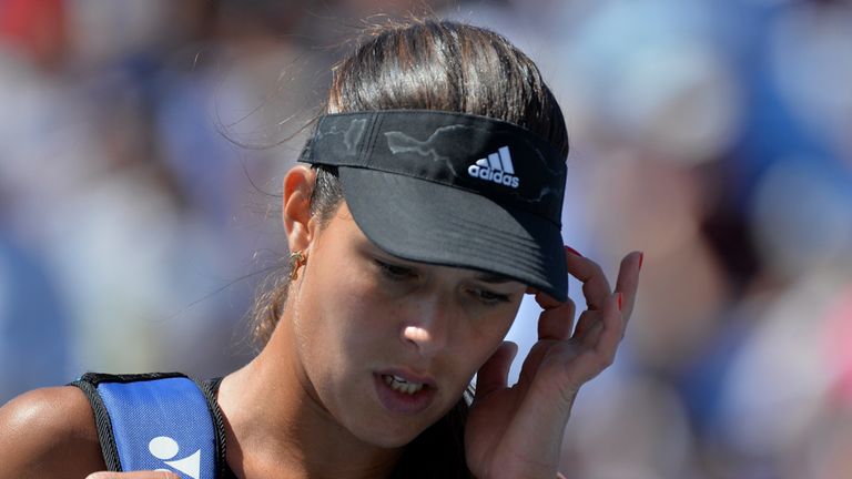 Ana Ivanovic walks off the court after losing to Karolina Pliskova of the Czech Republic during their 2014 US Open women's singles match at the US Open