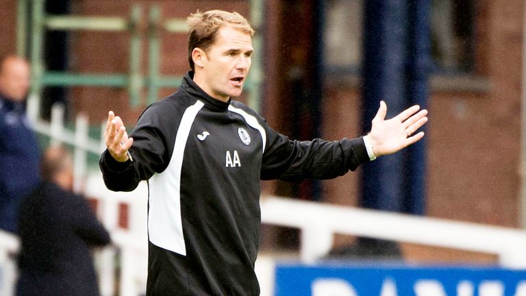 Alan Archibald: Partick boss was unhappy after the 1-1 draw at Dundee