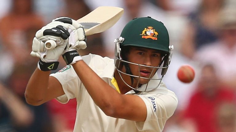 Ashton Agar: Australia's No 11 fell just shy of a hundred