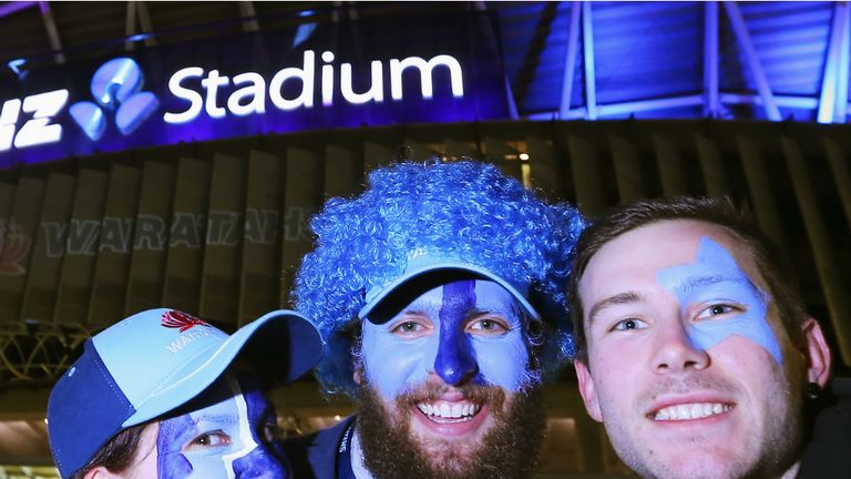 The home fans were expectant as they filed into the stadium 