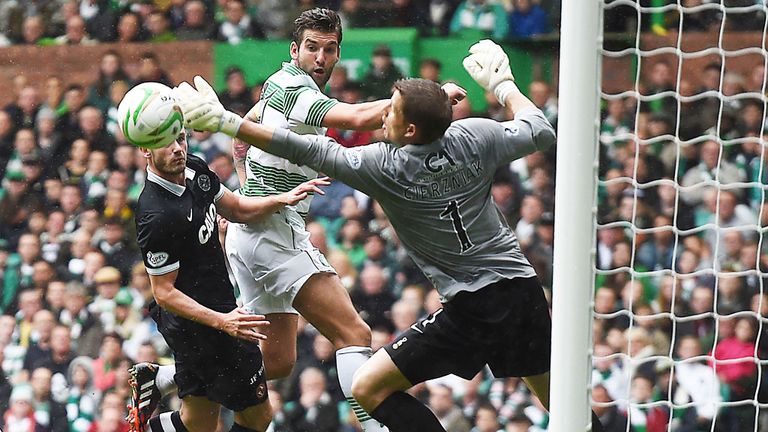 Charlie Mulgrew: Celtic skipper scores the fourth goal in the victory over Dundee United