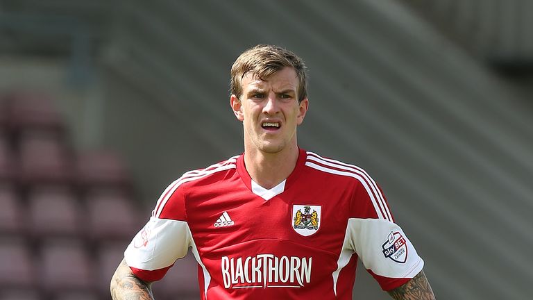 Aden Flint of Bristol City in action during the Sky Bet League One match between Coventry City and Bristol City