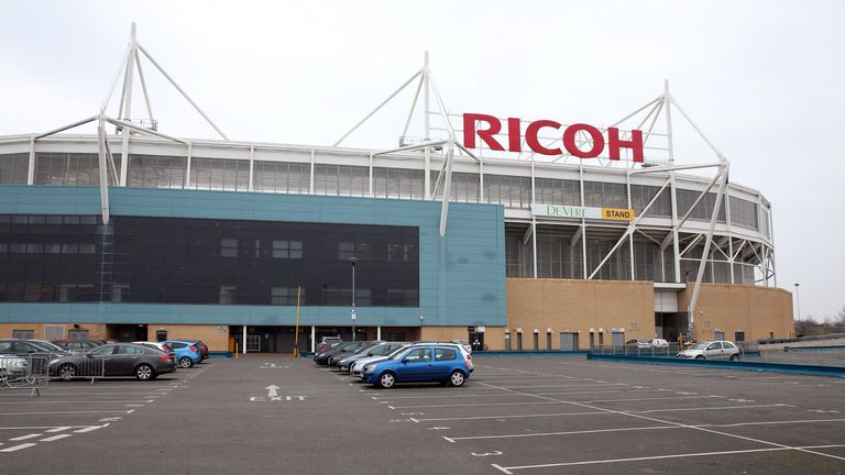 A general view of the Ricoh Arena 