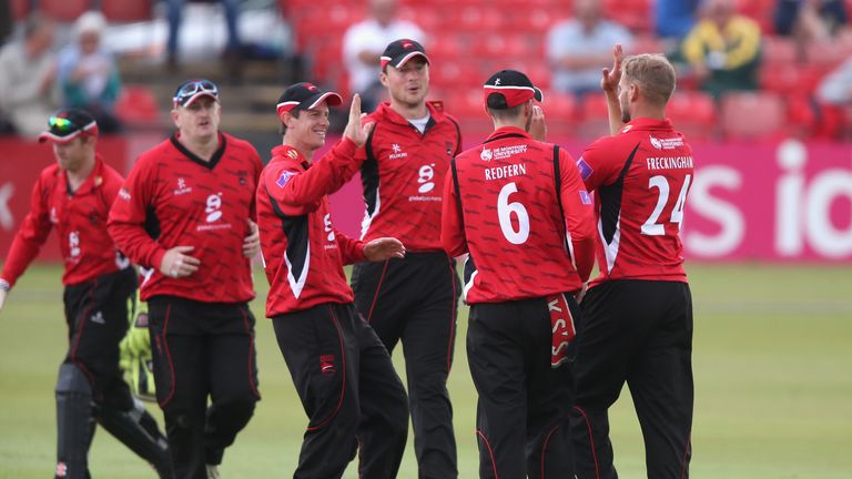 All smiles: Leicestershire remain on course for a place in the Royal London Cup quarter-finals